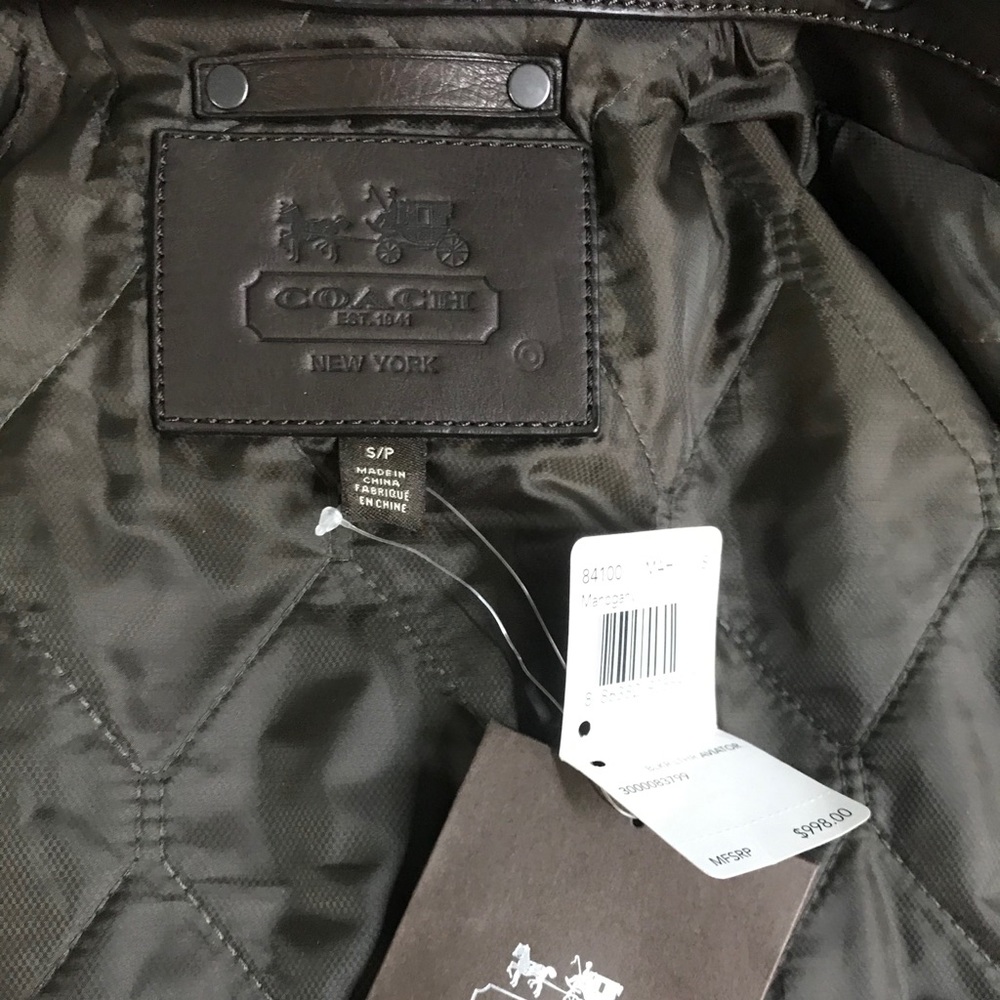 Learher Aviator Jacket